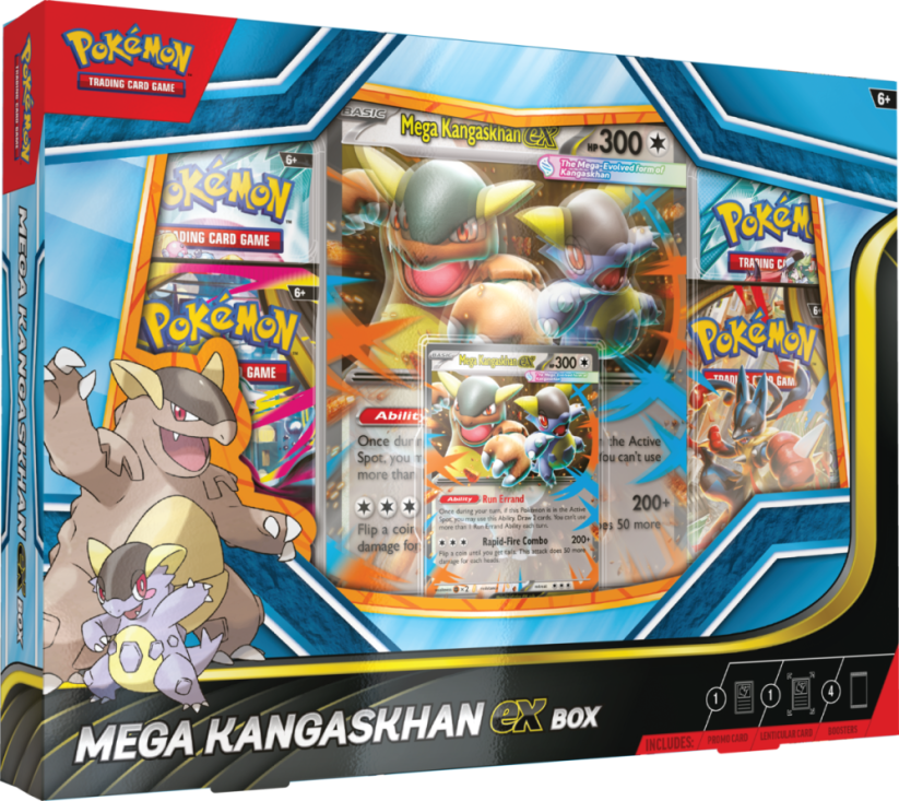 Pokémon TCG: Mega Kangaskhan ex Box (2. jakost)
