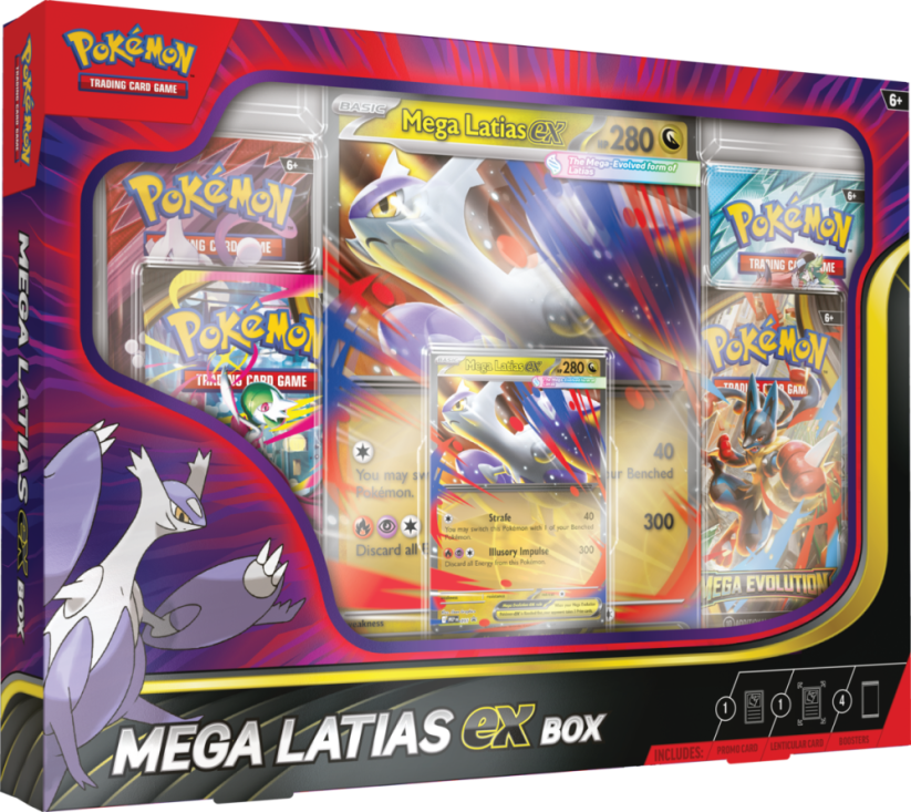 Pokémon TCG: Mega Latias ex Box - Varianta: Standardní balení