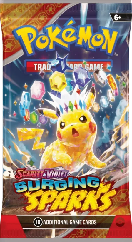 Pokémon Surging Sparks - Half Booster Box (18 boosterů)