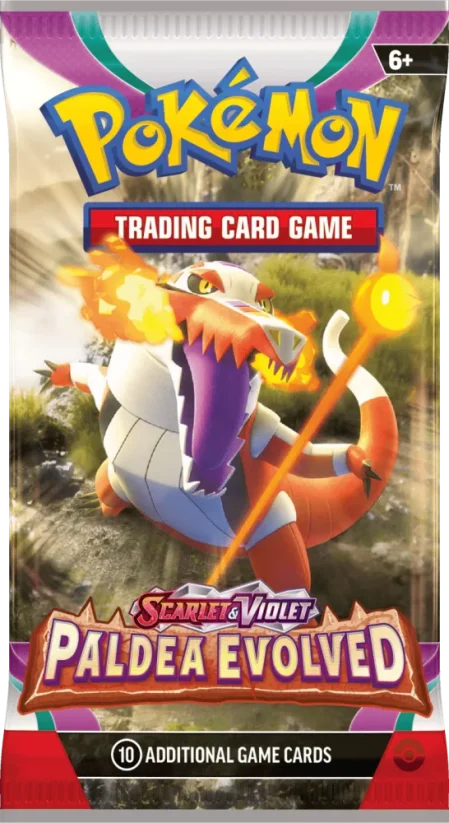 Pokémon Paldea Evolved - Half Booster Box (18 boosterů)