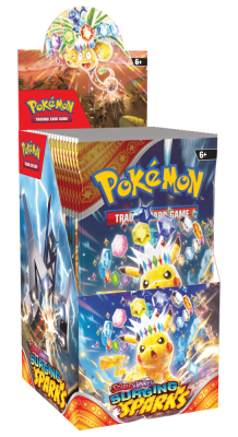Pokémon Surging Sparks - Half Booster Box (18 boosterů)