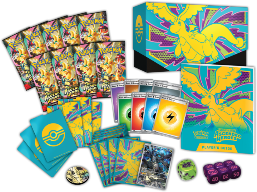 Pokémon Ascended Heroes - Elite Trainer Box - Varianta: Poškozený obal
