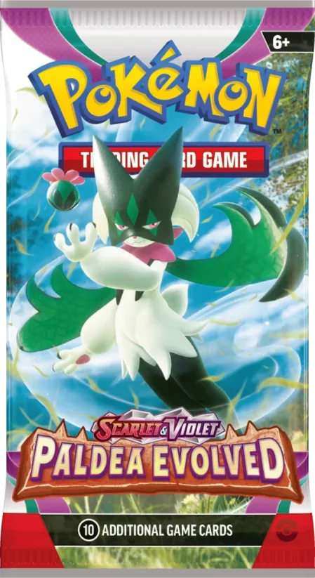 Pokémon Paldea Evolved - Half Booster Box (18 boosterů)