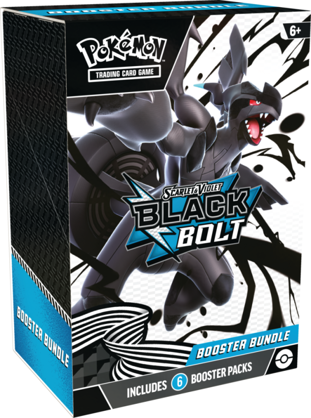 Pokémon TCG: Black Bolt - Booster Bundle - Stav: Standardní balení