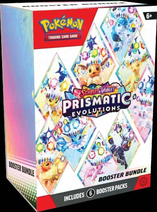 Pokémon Prismatic Evolutions -  Booster Bundle Display