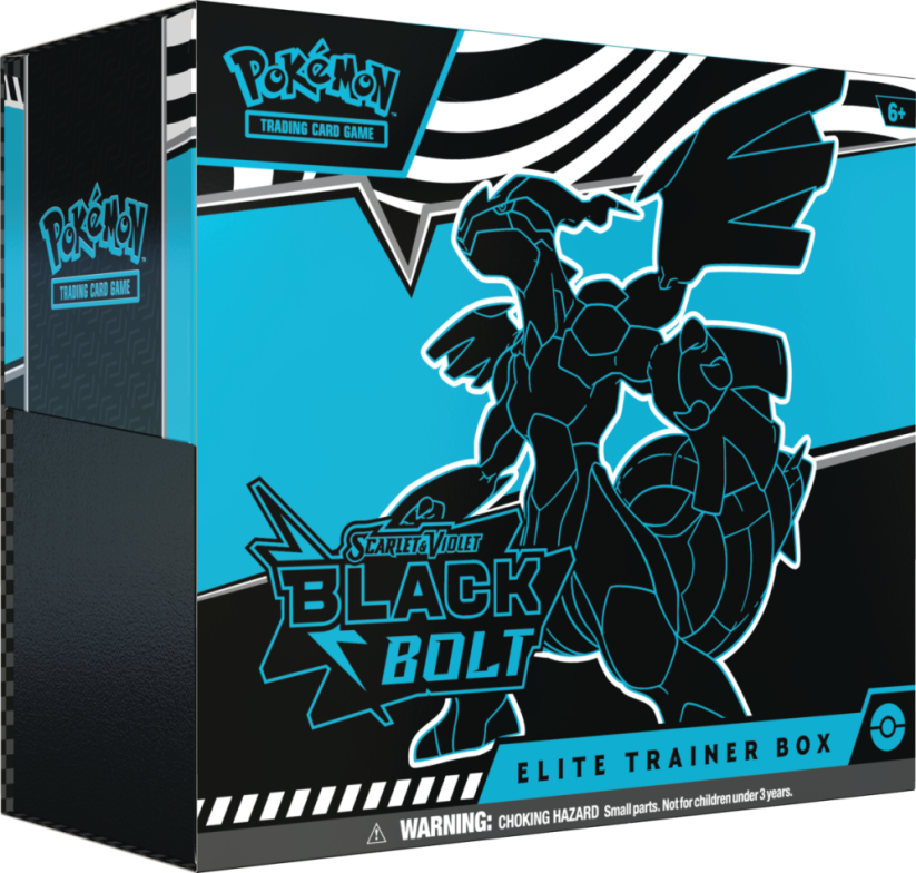 Pokémon Black Bolt - Elite Trainer Box - Stav: Poškozený obal