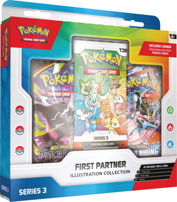 Pokémon TCG: First Partners Illustration Collection - Series 3