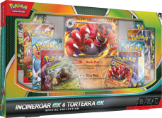 Pokémon TCG: Incineroar ex & Torterra ex Special Collection (2. jakost)