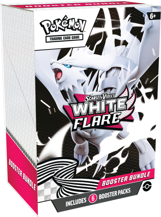 Pokémon TCG: White Flare - Booster Bundle - Stav: Poškozený obal