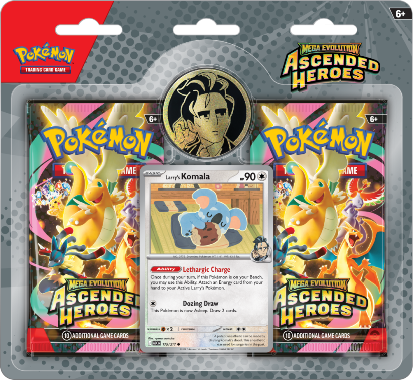 Pokémon TCG: Ascended Heroes - 2-Pack Blister - Varianta: 2-pack blister