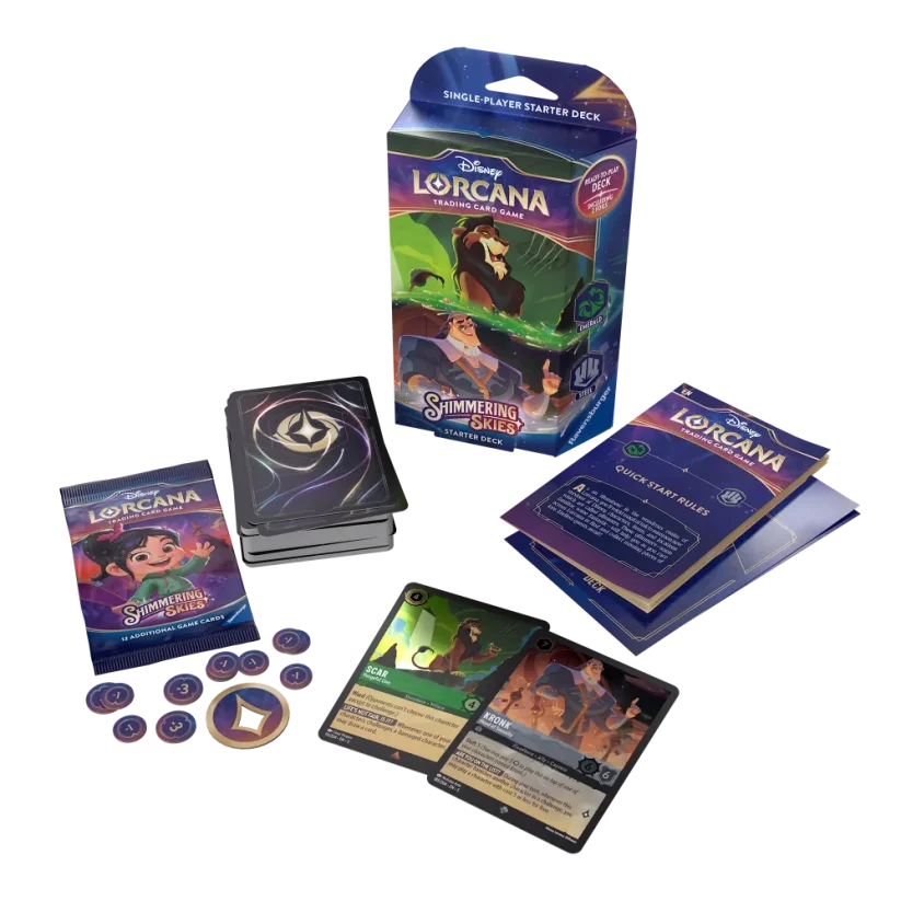 Lorcana: Shimmering Skies - Starter Deck Emerald & Steel