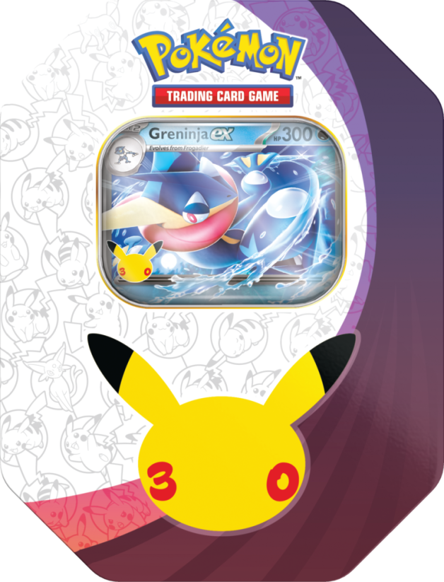 Pokémon TCG: 30th Celebration ex Tin