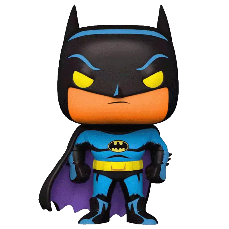 Funko POP! Heroes: DC- Batman(Black Light glow) special edition