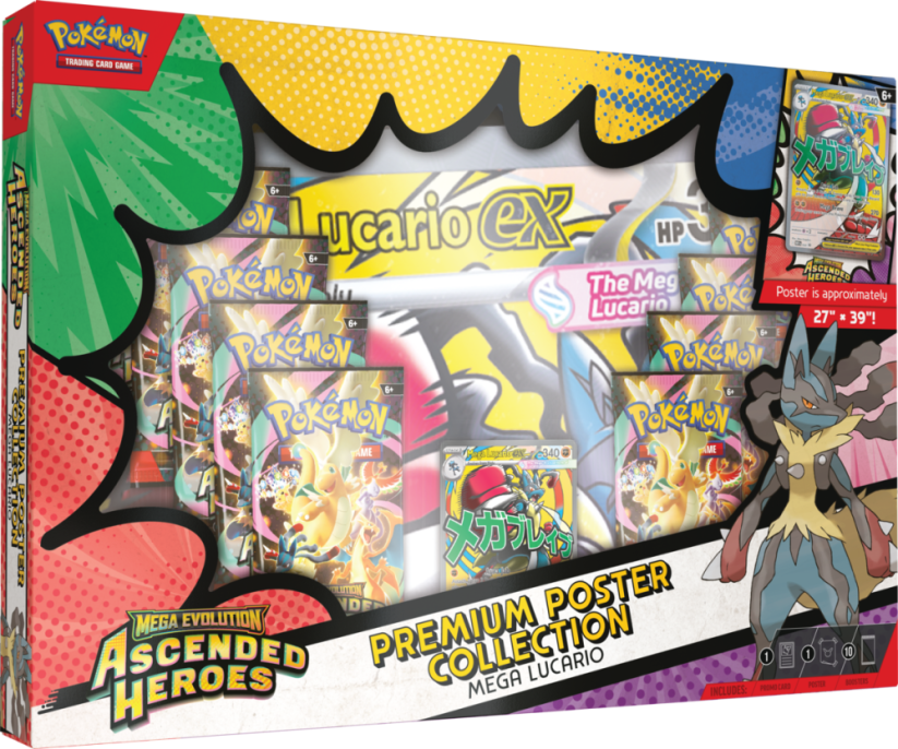 Pokémon TCG: ME02.5 Ascended Heroes - Premium Poster Collection