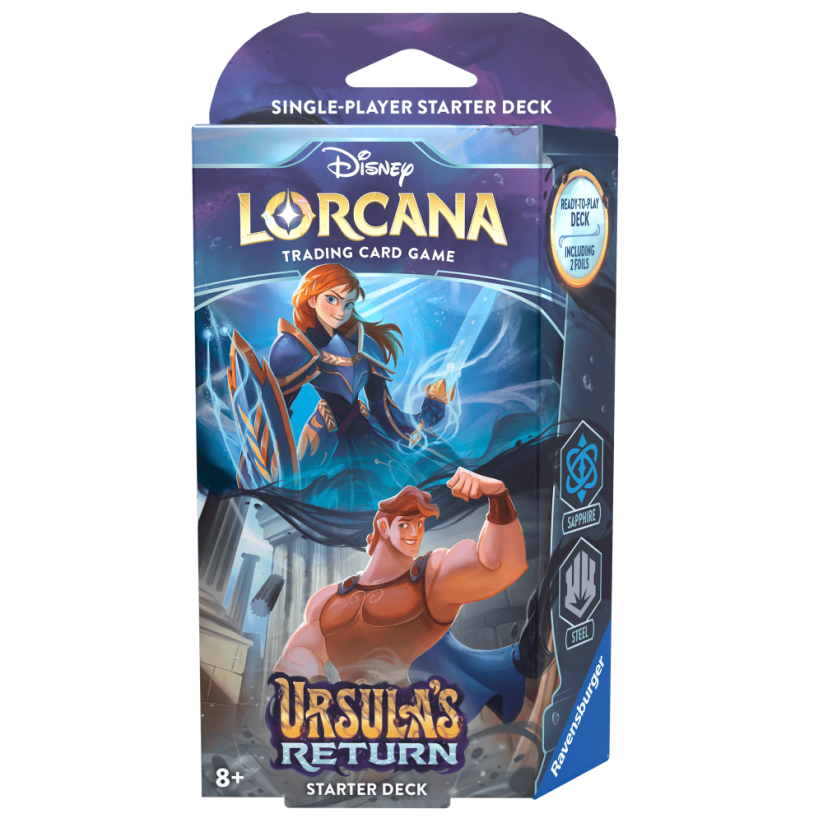 Lorcana: Ursula's Return - Starter Deck Sapphire & Steel