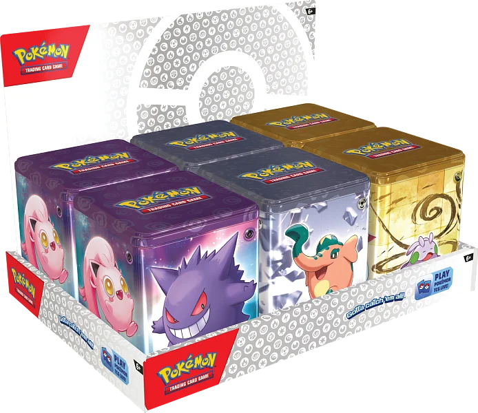 Pokémon Stacking Tins