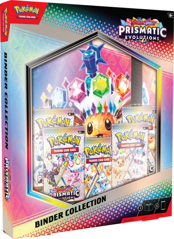 Pokémon Prismatic Evolutions - Binder Collection