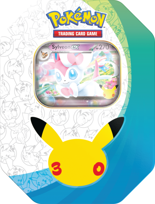 Pokémon TCG: 30th Celebration ex Tin