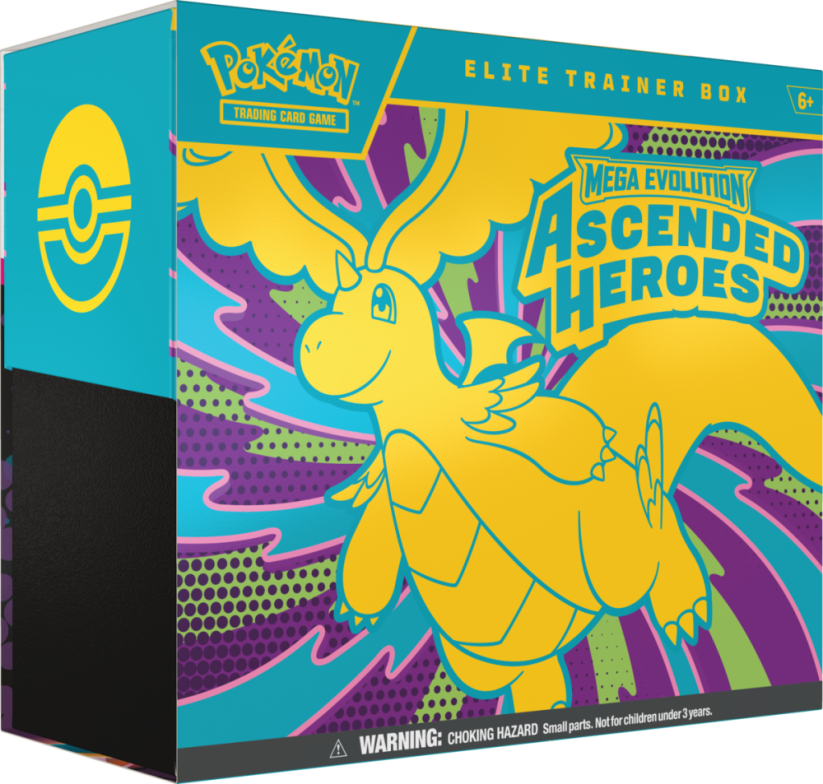 Pokémon Ascended Heroes - Elite Trainer Box - Varianta: Poškozený obal