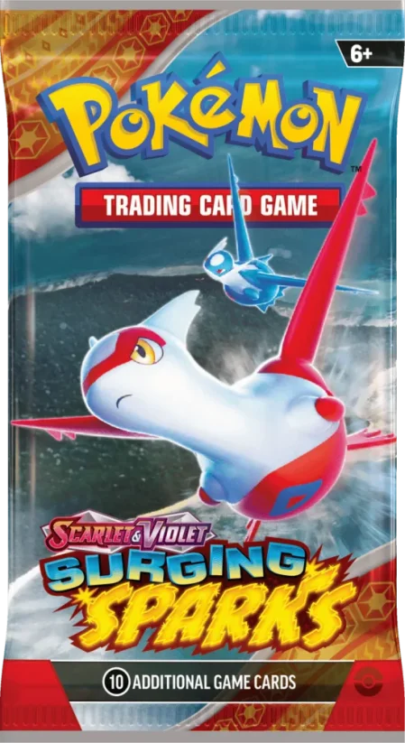 Pokémon Surging Sparks - Half Booster Box (18 boosterů)