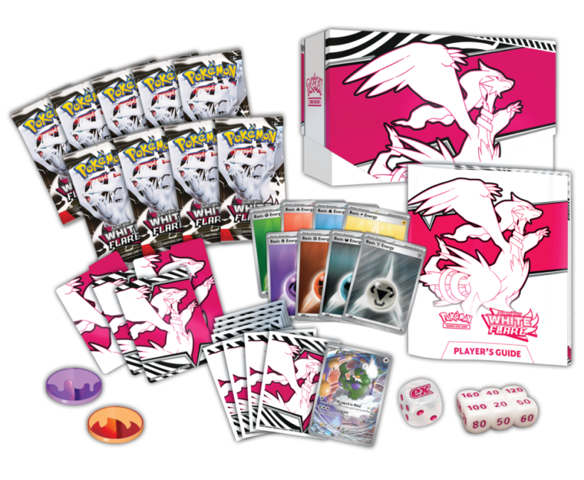 Pokémon White Flare - Elite Trainer Box - Varianta: Poškozený obal