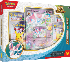 Pokémon TCG: 30th Celebration Sylveon ex Box