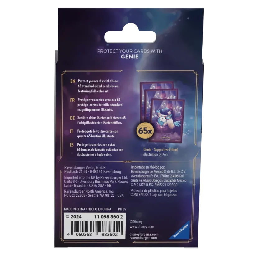 Disney Lorcana: Ursula's Return - obaly na karty - Džin