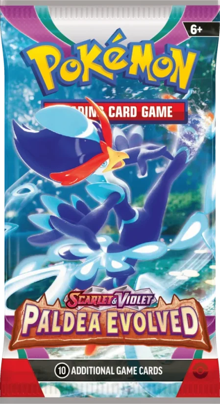 Pokémon Paldea Evolved - Half Booster Box (18 boosterů)