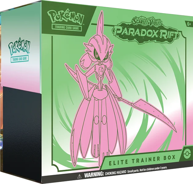Pokémon Paradox Rift Iron Valiant - Elite Trainer Box