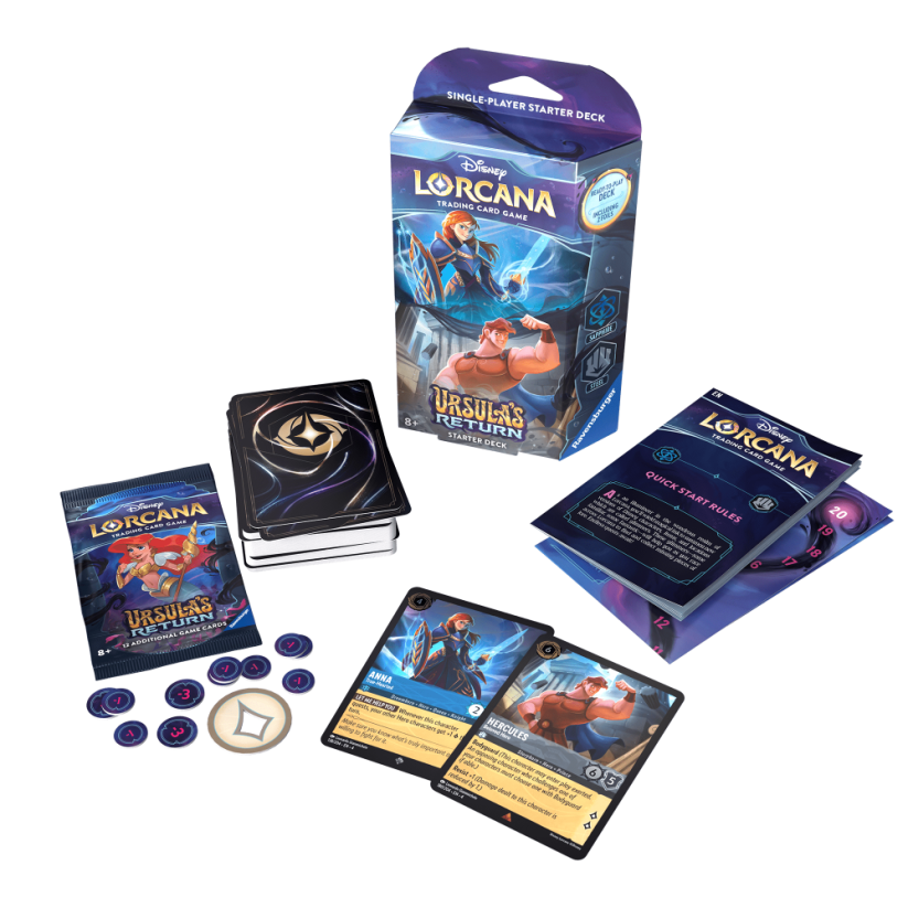 Lorcana: Ursula's Return - Starter Deck Sapphire & Steel